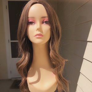 Long Wave brown wig